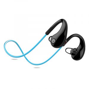 Mini Bluetooth  Earphone Sport Running Headset Stereo Earbuds Earphones blue
