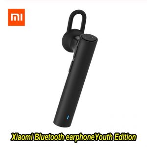 Original Xiaomi Bluetooth Youth Edition Earphone Headset Bluetooth 4.1 Earphone Build-in Mic Bluetooth Headset  black