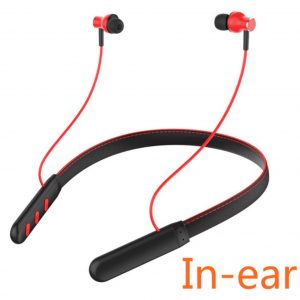 Magnetic Wireless Bluetooth Earphone Music Headset Neckband Sport Earbuds Earphone With Mic Anti-sweat Waterproof G6 red