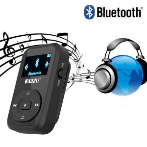 RUIZU X26 8GB Clip Sport Bluetooth MP3 MP4 Music Player OLED Screen Lossless Sound Great Performance Black