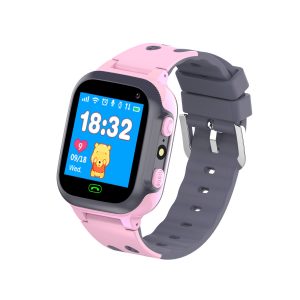 Smart Watch for Kids LBS Tracker SmartWatch SOS Call for Children Anti Lost Monitor Baby Wristwatch for Boy girls Pink