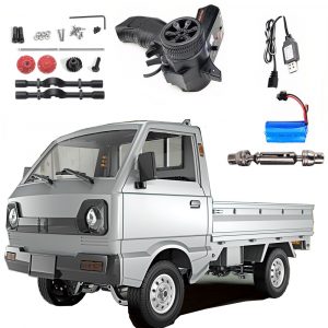 Wpl D12 1:10  2.4g 2wd Truck Crawler  Off Road Rc  Car Vehicle Models Toy Silver