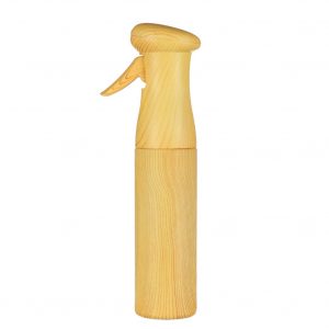 250ml Wood Color Refillable Hairdressing Spray Bottle Barber Mist Bottle Atomizer Pro Salon Hair Styling Tool Yellow pear wood color