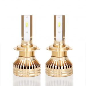 1Pair TX3570 Chip 8-48v 60W 12000LM 6000K Bulb H1 H4 H7 H11 9005 9006 Automobile LED Working Lamp Modification Headlamp 6000K cool white