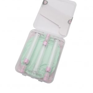 3Pcs/box Portable Mini Syringe Sub Bottle + Puff Lotion Foundation Perfume Travel Container Sub-bottle