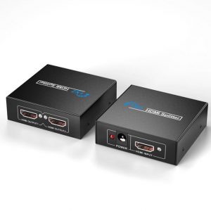 Hdmi Splitter  1 in 2 out 1.4 3d Hd Video Tv 1 / 2 Hdmi Switcher European Plug