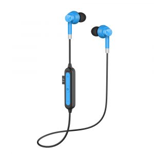 Wireless Bluetooth Headsets Back Neck Hanging Sports Bluetooth 5.0 Earphones blue