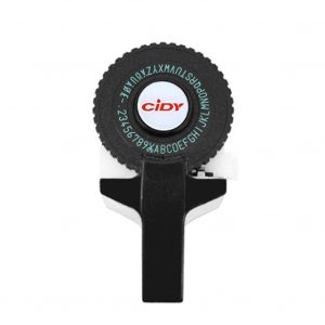 C101 Mini DIY Manual Typewriter Tape Capital Letter Disk Embossing Label Maker black