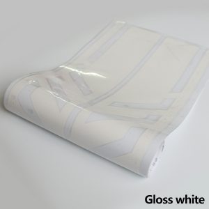 Style Side Stripes Decal Stickers for Mercedes Benz W176 A Class A45 AMG  white