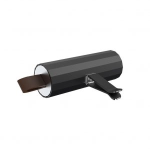 Car Air Outlet Perfume Metal Oxide Air Conditioning Perfume Pendant Fragrance Aromatherapy Dark gray