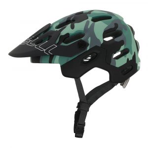 crash helmet MTB Road Cycling Helmet Ultralight Breathable Bike Riding Helmet Head Adjustable Visor Helmet Camouflage_M (54-58CM)