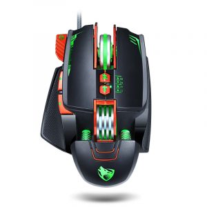 Computer Mouse English Edition V9 Mechanical Game Wired Mouse USB Mouse black