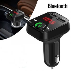 Handsfree Wireless Bluetooth FM Transmitter LCD MP3 Player USB Charger Car Kit