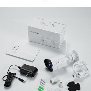 K22 Camera HD 1080P 2MP 4x Zoom Wireless Security Surveillance IP Camera Waterproof Night Vision IR-Cut H.264 Video Night Vision for Home/Office/Road EU Plug