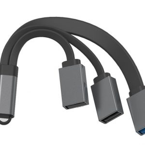 3-in-1 Type C Hub Multiport Adapter Type C to USB3.0 + 2 USB2.0