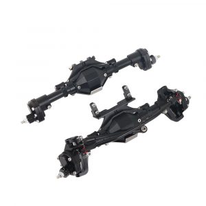 The Third Generation Metal Front & Rear Portal Axles for 1/10 RC Crawler Axial-SCX10 90046 90047 Car Delicate RC Car Parts front + rear