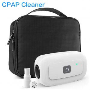 Portable CPAP Cleaner Ozone Ventilator Disinfector Sleep Aid Breathing white