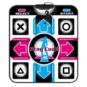 USB Gaming Dance Mat Silicone Non-Slip Dancing Pad Work with PC As shown