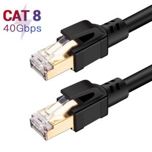Cat8 Ethernet Connection Line Jumper Indoor Computer Router Pure Copper Cable Optical Fiber Broadband Connection Line 5 meters