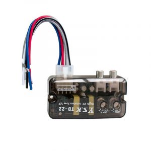 12V TD-22 Auto Car Audio Converter Stereo High to Low Frequency Line Speaker Level Adapter Transparent black_TD-22