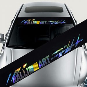 Colorful Reflective Decoration Decals Car Stickers Styling Front Windshield Decal Sticker  Style 5
