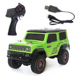 SG-1801 1:18 2.4G Climbing Car Low Voltage Protection Remote Control Model Car Toy 20KM/H green