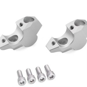1 Pair For Honda X-ADV 750 XADV 750 2017 2018 2019 Handlebar Riser 35mm Up Back 10mm Move Bracket Handle Bar silver