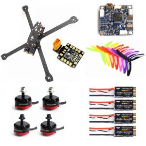 XL5 232mm FVT LITTLEBEE BLlheli-s 30A RS2205 2300KV F3 ACRO Flight Controller  Carbon Fiber DIY FPV Raicng Frame kit RC Drone default