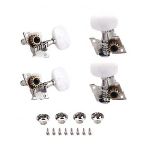 Classic Guitar String Tuning Pegs Machine Heads Tuners Keys Parts Instrument Accessories Chrome