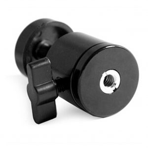 Small Gimbal 1/4-8/3 Teeth Mini Spherical Head Three Holes Single Hole Ball Type Small Mount Bracket Single hole gimbal (1/4-3/8 teeth)