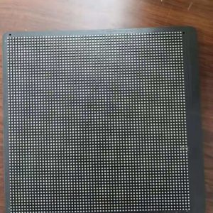 LED Screen Display Wifi Control Advertising Backpack Accessories black_25x25cm