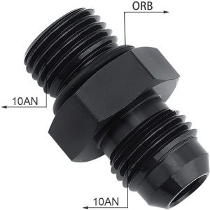 6AN/8AN/10AN Male Flare Reducer Hose Fitting Adapter Fuel Line Reducing Aluminum Pipe Union Connector  10AN