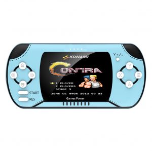 Handheld Game Console Power Bank 10000 mAh Large Capacity Handheld Wireless Charger Sky blue