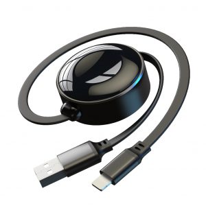 2 in 1 Portable Telescopic Line Magnetic Wireless USB Interface Charger for iWatch 2-in-1 charging