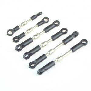 Wltoys 144001-1287 Servo Pull Rod 1288 Short Rod 1289 Long Rod Remote Control Acscessory Black plus cold white