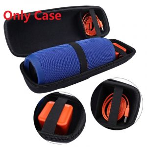 Black Portable Hard Carrying Case Cover Storage Bag for JBL Charge 3 Wireless Bluetooth Speaker without shoulder strap
