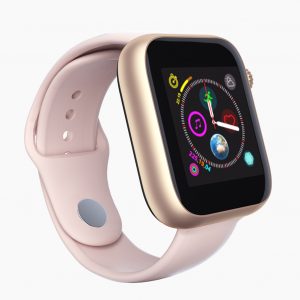 Smart Wristband Z6 Bluetooth Smart Watch with Call Information Reminder Step-counting Function Pink