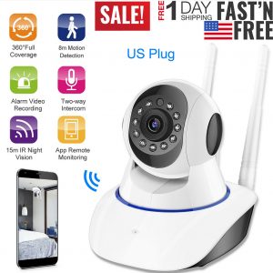 Mobile Phone Remote Wireless Monitor Surveillance Camera Smart Home WIFI Camera UK Plug