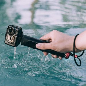 PGYTECH Floating Diving Hand Grip Underwater Selfie Stick for DJI Osmo Action/Pocket GoPro/SJ4000/5000 Sports Camera black