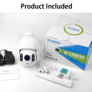 Wanscam K64A 1080P PTZ 16X Zoom FHD Face Detection Auto Tracking WiFi Wireless Two-way Audio IP Camera  EU plug