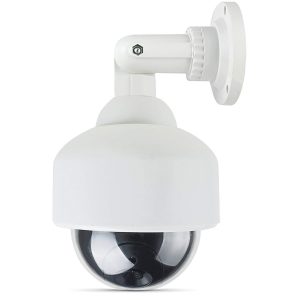 Dummy Fake Security Camera with Flashing Red LED Light for Indoor Outdoor the ordinary