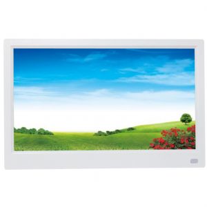 11.6 inches HD LED Photo Frame Digital Photo Frame Album Player with Motion Sensor White British regulations