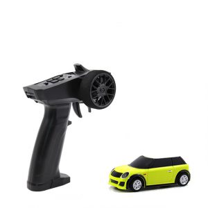 1:76 Turbo Racing Rc  Car Mini Full Proportional Electric Race Rtr Car Kit 2.4ghz Racing Experience Car Kids Toys New Patent Car yellow