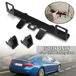 Universal Latch for ISOFIX Belt Connector Car Seat Belt Interfaces Guide Bracket For Child Safety Seat On Compact SUV & Hatchback