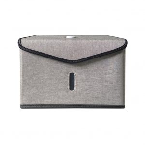 Folding UVC Sanitizer Storage Bag for Bottle Phone Jewelry Face Mask Underwear gray