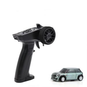 1:76 Turbo Racing Rc  Car Mini Full Proportional Electric Race Rtr Car Kit 2.4ghz Racing Experience Car Kids Toys New Patent Car green