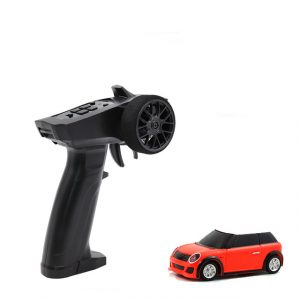 1:76 Turbo Racing Rc  Car Mini Full Proportional Electric Race Rtr Car Kit 2.4ghz Racing Experience Car Kids Toys New Patent Car red