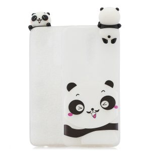 For Redmi NOTE 8 NOTE 8 pro 3D Color Painting Pattern Drop Protection Soft TPU Back Cover Mobile Phone Case white