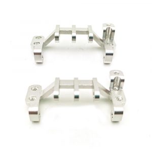 WPL C34 Common Upgrade Accessories Refit Traction Link Base for 1/16 Truck RC Car Parts Silver