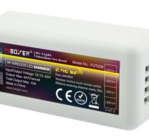 Mi light full touch grouping controller RGB+ color temperature lamp with controller 4-way grouping wifi control Photo Color